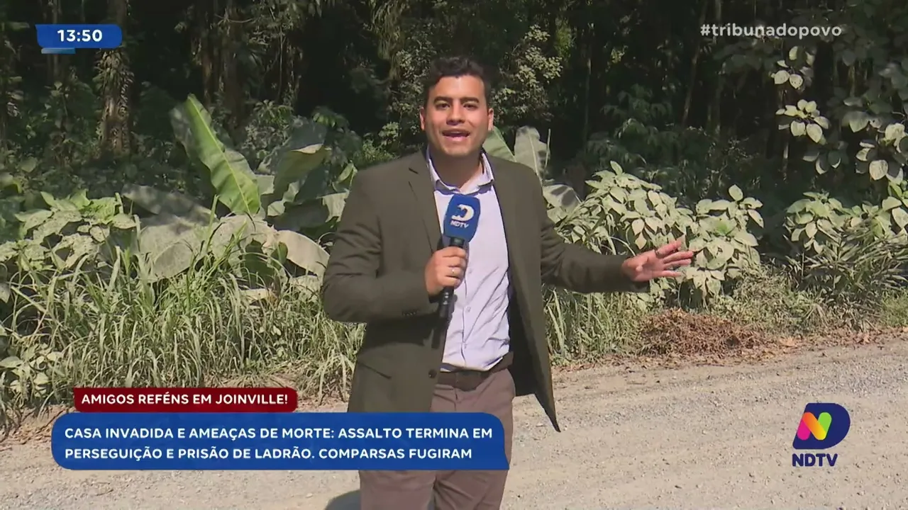 Assalto em Joinville: suspeito capturado após ataque a casa