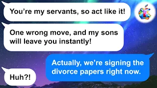 【Apple】My mother-in-law treated us like servants! So we decided to all work together to escape!