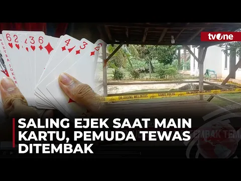 Main Kartu Berujung Pembunuhan, Pemuda di Lampung Tewas Ditembak Temannya!