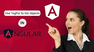 Master ngFor in Angular Display Lists Easily Angular Tutorial for loop