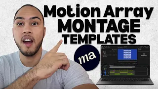 How to Create Montage s With Motion Array Templates