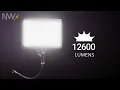 NuWatt 90W Bronze Flood Light LED Outdoor Security Lights - Waterproof