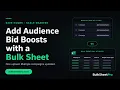 Stop Adding Amazon Audience Bid Boosts One Campaign at a Time