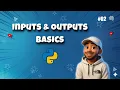 Python Inputs Outputs Basics Explained In Telugu Beginner-Friendly Python Tutorial