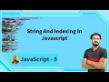 string and indexing in javascript