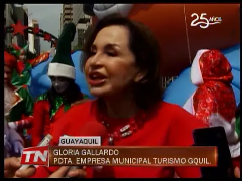 Este domingo realizarán desfile navideño de globos gigantes