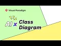 Visual Paradigm AI x UML Class Diagram