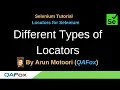 Locators for Selenium - Part 2