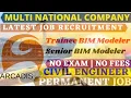 Multi National Company CIVIL ENGINEER 2021