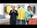 LOGO Lavish by Lori Goldstein 100 Cotton Eyelet Shirt on QVC