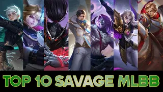 Download Top 10 Savage Moment Mobile Legend (With Hero Quotes) MP3