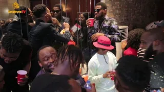 patoranking wilmer album listening party wizkid tiwa savage 2baba dbanj attend