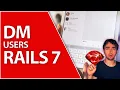 Direct Messages In Realtime Chat App With Ruby On Rails 7 Chatroom Turbo Tutorial Part 2