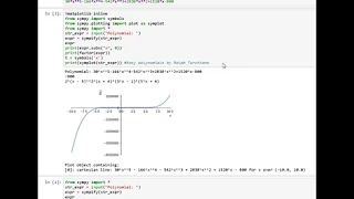 Polynomial Factoring with Sympy