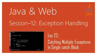Exception Handling in Java Catching Multiple Exceptions in Single catch Block in Java