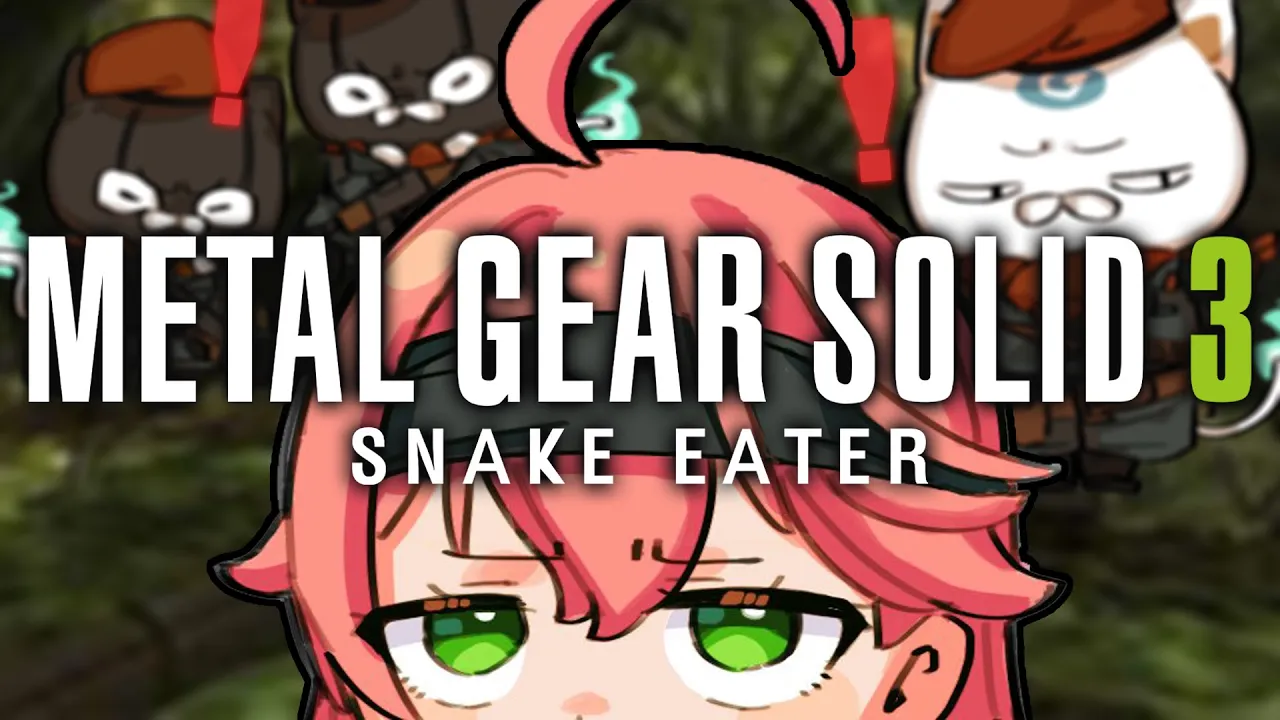 【 MGS3 】メタルギアソリッド３ 奴らを倒していくんだ、スネェェェェク！！！【ホロライブ/さくらみこ】