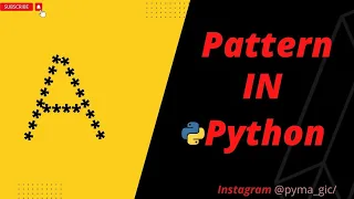 Print Alphabet A Pattern in Python Step-by-Step Tutorial