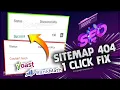How to Fix WordPress Sitemap 404 Error Fix Yoast Rank Math In 1 Click
