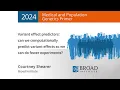 MPG Primer Variant effect predictors 2024
