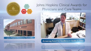 2016 Armstrong Award for Excellence in Quality and Safety - Michael Crocetti M D JHCP