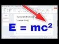 How to Superscript or Subscript Numbers in PowerPoint