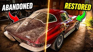 Restoring an ABANDONED 1963 Split Window Corvette