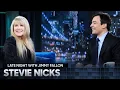 Stevie Nicks Talks Solo Career Journey and Answers Viewer Questions Late Night with Jimmy Fallon