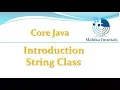 Core Java 76 - Introduction To String Class