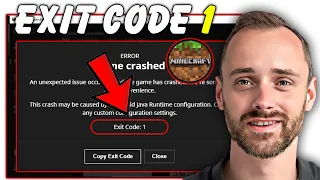 Can t Launch Fix Minecraft Exit Code 1 Java Edition 2026