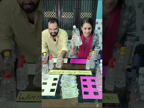Bottle flip challenge