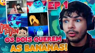 (É A COISA MAIS LOUCA QUE JÁ VI) REACT DANDADAN - EPISÓDIO 1