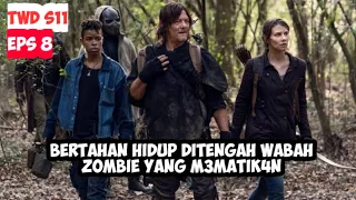 wabah zombie yang sudah menghancurkan dunia alur cerita film the walking dead s11 eps 8