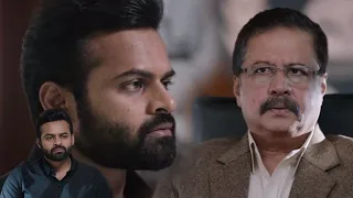 sai dharam tej u0026 jayaprakash intrasting scenes republic movie scenes tfcmoviescenes