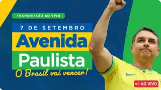 🔴 AO VIVO - Manifestação de 7 DE SETEMBRO na Av. Paulista - Flávio Bolsonaro 2026