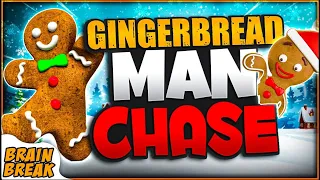 Gingerbread Man Chase Brain Break Just Dance Christmas Brain Breaks