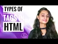 Types of HTML Tags HTML TUTORIAL SERIES Code With Neha