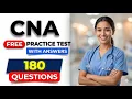 180 Free CNA Practice Test Questions and Answers 2026 Full Certified Nursing Assistant Exam