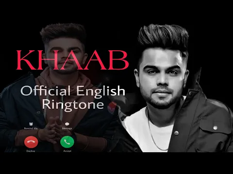 Download MP3 Khaab Official Ringtone||English Version||Akhil||Official Ringtone 2022