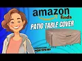 Patio table cover for winter Outdoor furniture covers Protective covers for your outdoor furniture