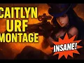 Caitlyn URF Montage Insane Snipes Fast Attacks Funny Moments League of Legends