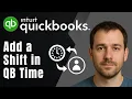 QuickBooks Time How to Add a Shift 2025 Scheduling Productivity Tutorial