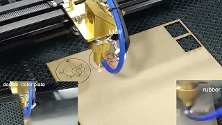 Redsail M3050 co2 laser cutting machine function display