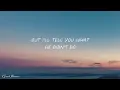 Carly Pearce - What He Didn't Do (Lyrics)  Put me first, be a man of his words