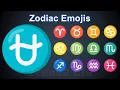 Emoji Meanings Part 45 - Zodiac Emojis English Vocabulary
