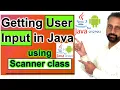 Getting User Input in Java HINDI Scanner Class How To Get User Input From Keyboard in Java