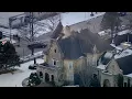 LIVE Haley Mansion on fire in Joliet Illinois