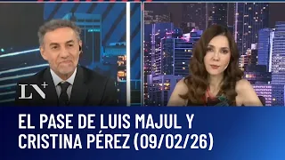 Insultos a Milei en la Fiesta Nacional del Mate: el pase de Luis Majul y Cristina Pérez (09/02/2026)