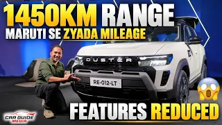 1400KM Range Renault Duster Hybrid π₯ More Mileage than Hyryder & Victoris Hybrid π₯ MILEAGE KING