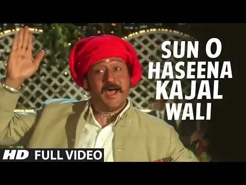 Download MP3 Sun O Haseena Kajal Wali -Full Video Song | Sangeet | Jolly Mukharjee | Jackie Shroff, Madhuri Dixit