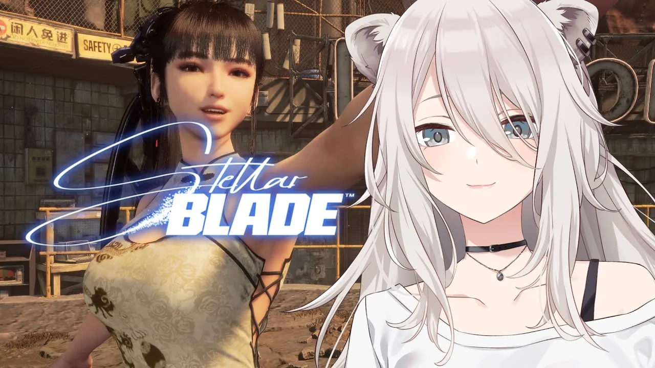 【Stellar Blade】#03 楽園を取り戻しにいく！スタイリッシュ美少女アクション死にゲー【獅白ぼたん/ホロライブ】